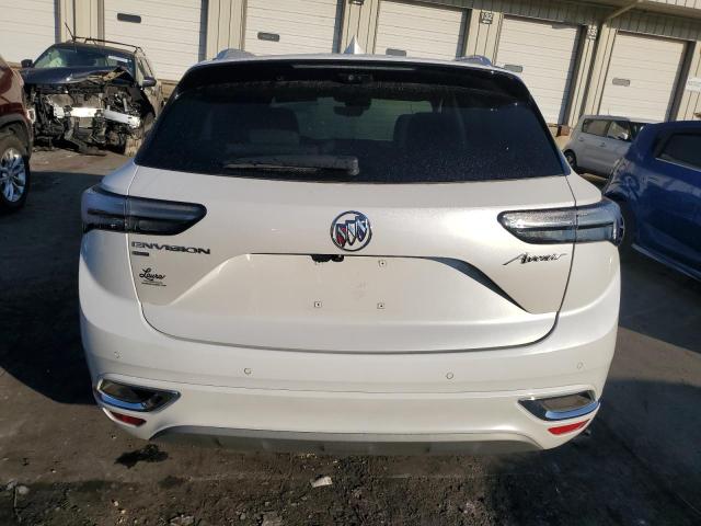 LRBFZSR47PD172318 - 2023 BUICK ENVISION AVENIR WHITE photo 6