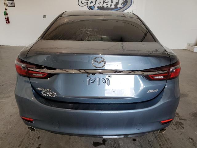 JM1GL1UMXJ1328224 - 2018 MAZDA 6 SPORT BLUE photo 6