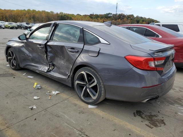 1HGCV1F37JA259345 - 2018 HONDA ACCORD SPORT GRAY photo 2