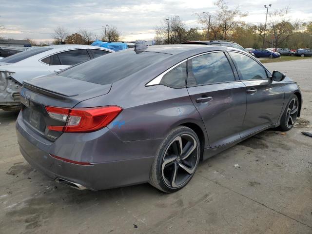 1HGCV1F37JA259345 - 2018 HONDA ACCORD SPORT GRAY photo 3