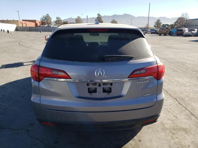 5J8TB4H32FL013323 - 2015 ACURA RDX BLUE photo 6