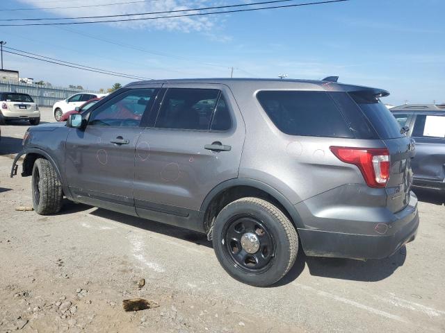 1FM5K8AR4HGA44562 - 2017 FORD EXPLORER POLICE INTERCEPTOR Մոխրագույն լուսանկար 2