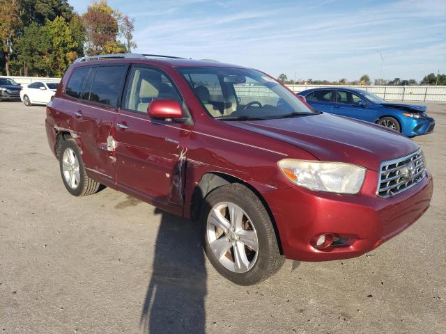 JTEDS42A482033782 - 2008 TOYOTA HIGHLANDER LIMITED BURGUNDY photo 4