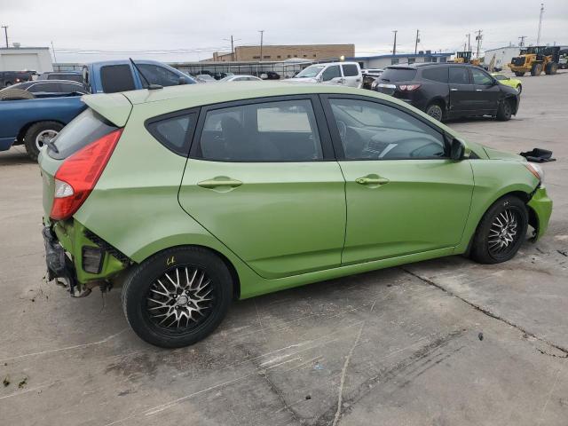 KMHCU5AE2DU086432 - 2013 HYUNDAI ACCENT GLS GREEN photo 3