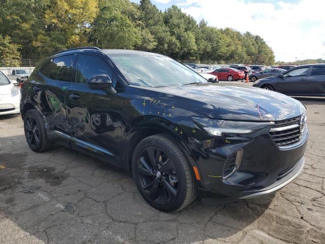 LRBAZLR41ND016143 - 2022 BUICK ENVISION PREFERRED BLACK photo 4