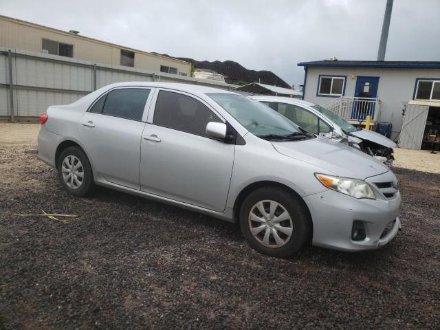 2T1BU4EE4DC060416 - 2013 TOYOTA COROLLA BASE SILVER photo 4