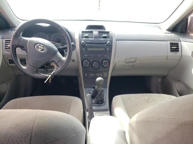 2T1BU4EE4DC060416 - 2013 TOYOTA COROLLA BASE SILVER photo 8