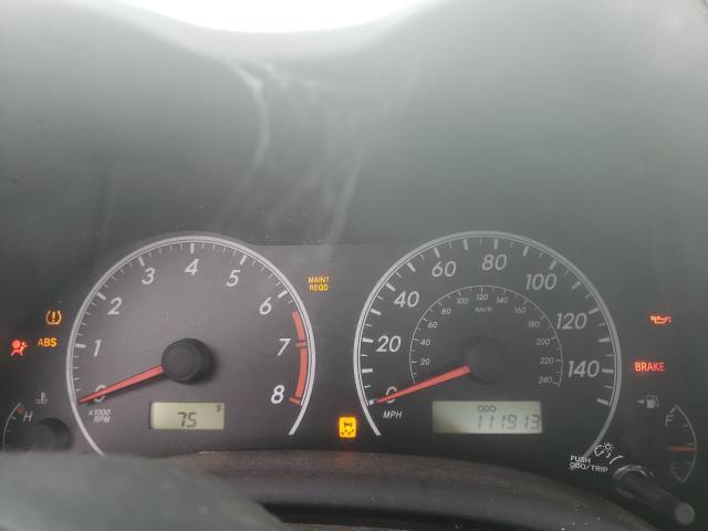 2T1BU4EE4DC060416 - 2013 TOYOTA COROLLA BASE SILVER photo 9