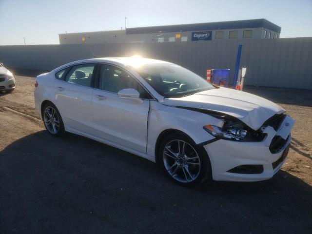 3FA6P0K90GR123444 - 2016 FORD FUSION TITANIUM WHITE photo 4