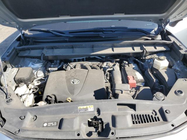 5TDGZRBH9MS553602 - 2021 TOYOTA HIGHLANDER XLE SILVER photo 11