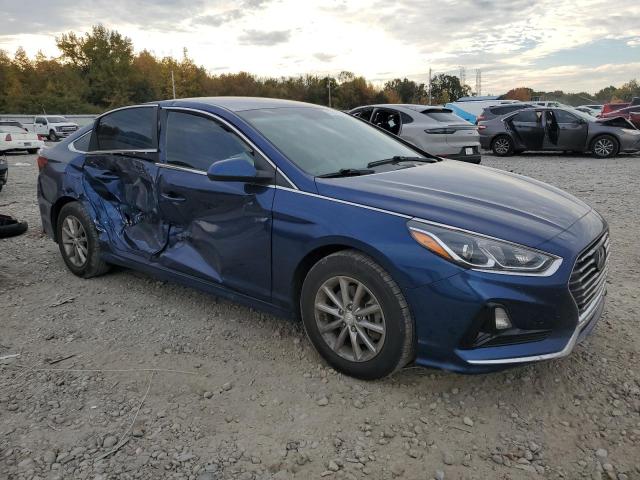 5NPE24AF0KH744195 - 2019 HYUNDAI SONATA SE BLUE photo 4