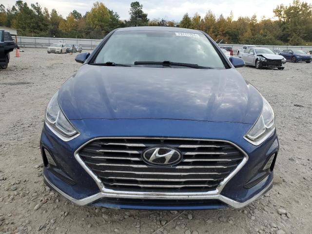 5NPE24AF0KH744195 - 2019 HYUNDAI SONATA SE BLUE photo 5