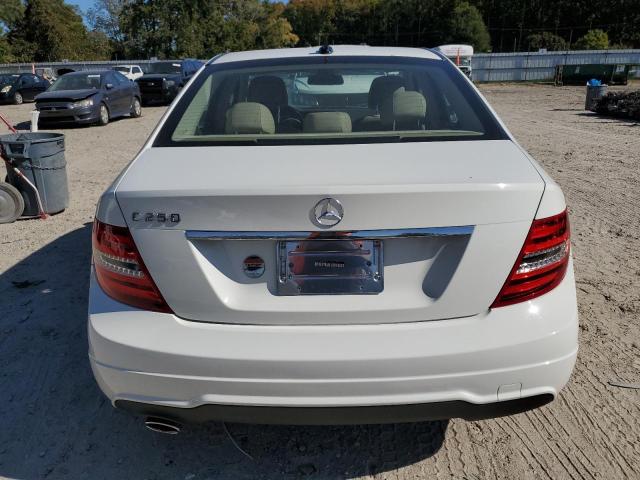 WDDGF4HB4CR198596 - 2012 MERCEDES-BENZ C 250 WHITE photo 6