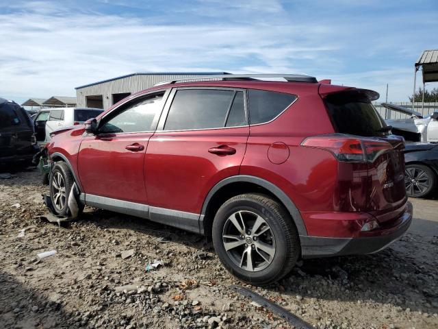 2T3WFREVXJW476951 - 2018 TOYOTA RAV4 ADVENTURE MAROON photo 2