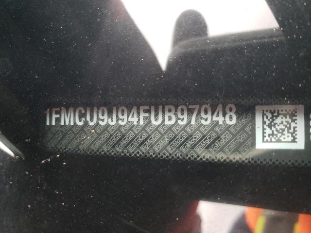 1FMCU9J94FUB97948 - 2015 FORD ESCAPE TITANIUM BLACK photo 13