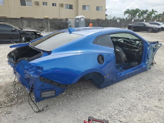 1G1FJ1R61J0144638 - 2018 CHEVROLET CAMARO ZL1 BLUE photo 3