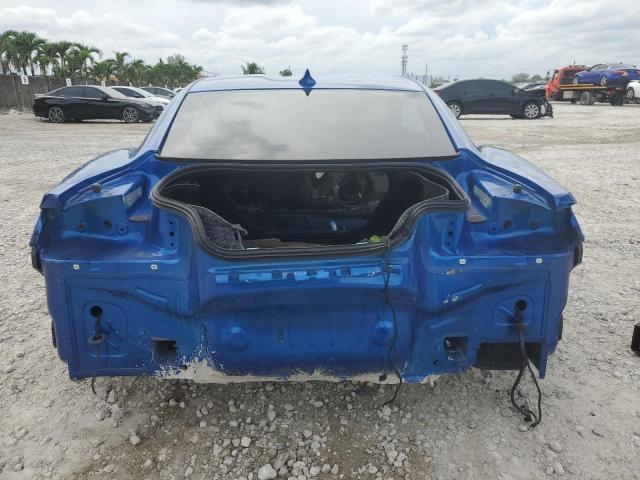 1G1FJ1R61J0144638 - 2018 CHEVROLET CAMARO ZL1 BLUE photo 6