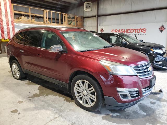 1GNKRGKD0FJ246693 - 2015 CHEVROLET TRAVERSE LT MAROON photo 4