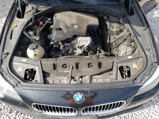 WBAXH5C51CC595078 - 2012 BMW 5 SERIES XI BLACK photo 11