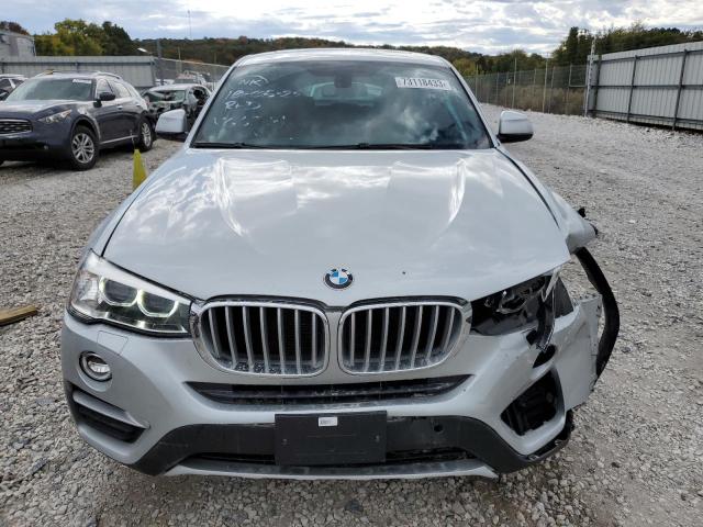 5UXXW3C53J0Y66314 - 2018 BMW X4 XDRIVE28I Серебристый фото 5