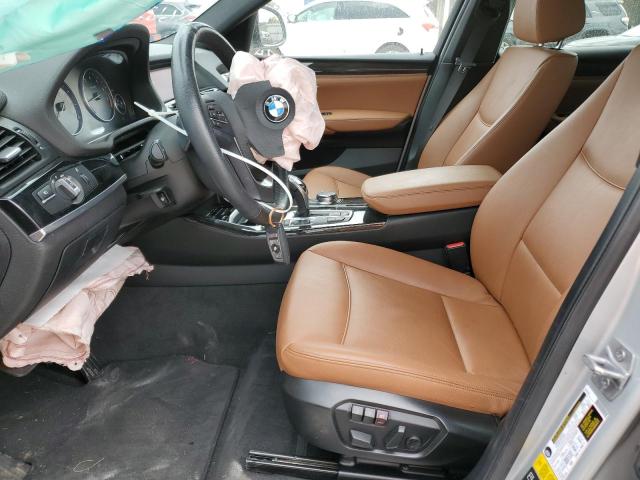 5UXXW3C53J0Y66314 - 2018 BMW X4 XDRIVE28I SILVER photo 7