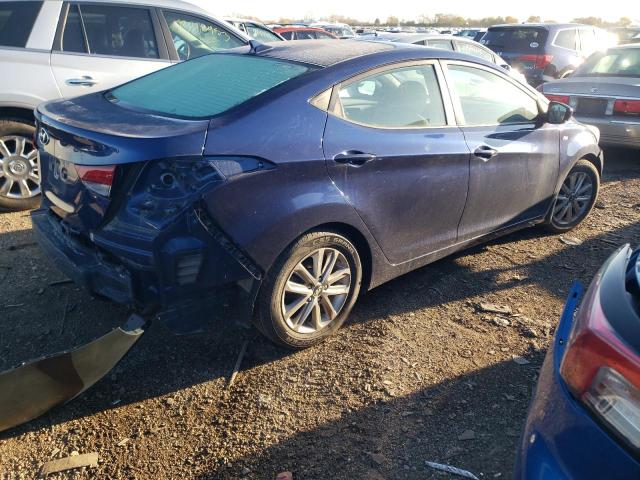 5NPDH4AE0FH620791 - 2015 HYUNDAI ELANTRA SE BLUE photo 3