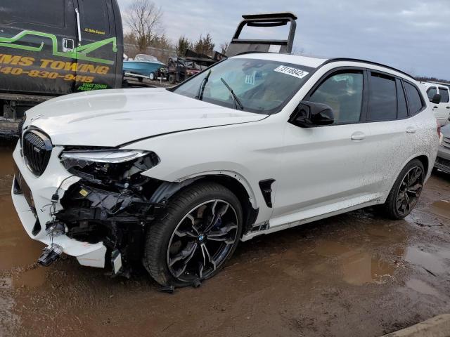 5YMTS0C04L9B82072 - 2020 BMW X3 M COMPETITION WHITE photo 1