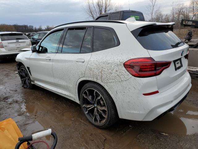 5YMTS0C04L9B82072 - 2020 BMW X3 M COMPETITION WHITE photo 2