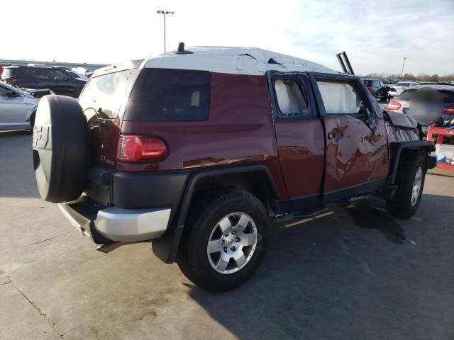 JTEZU4BF6AK008898 - 2010 TOYOTA FJ CRUISER BURGUNDY photo 3