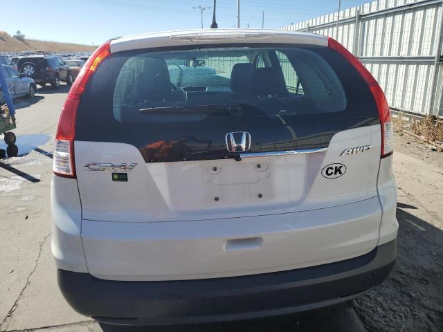 5J6RM4H3XDL026282 - 2013 HONDA CR-V LX WHITE photo 6