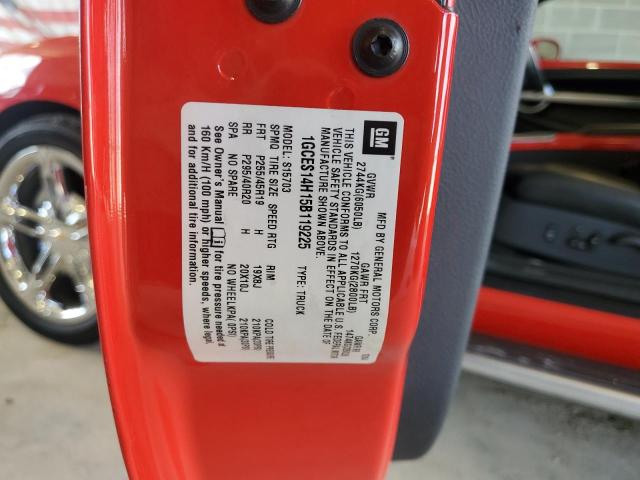 1GCES14H15B119225 - 2005 CHEVROLET SSR 红色 照片 12