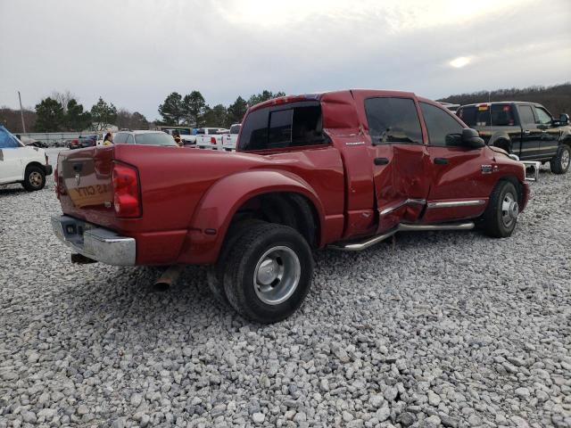 3D7ML49C57G712965 - 2007 DODGE RAM 3500 RED photo 3