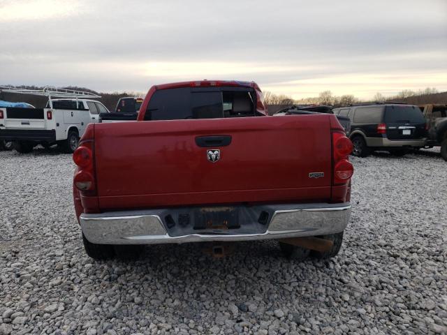 3D7ML49C57G712965 - 2007 DODGE RAM 3500 RED photo 6