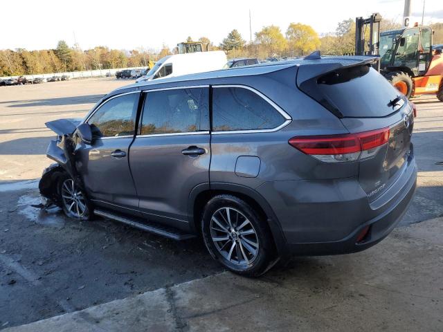 5TDJZRFH2HS440421 - 2017 TOYOTA HIGHLANDER SE GRAY photo 2