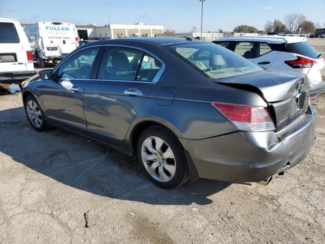 1HGCP36848A009296 - 2008 HONDA ACCORD EXL GRAY photo 2