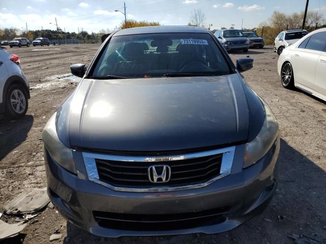 1HGCP36848A009296 - 2008 HONDA ACCORD EXL GRAY photo 5