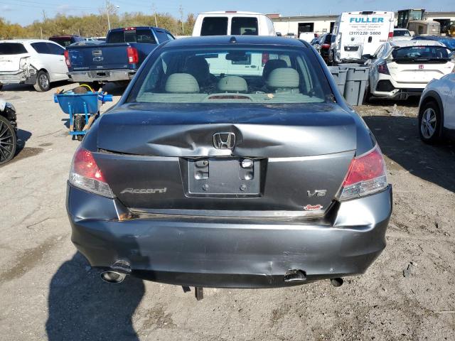 1HGCP36848A009296 - 2008 HONDA ACCORD EXL GRAY photo 6