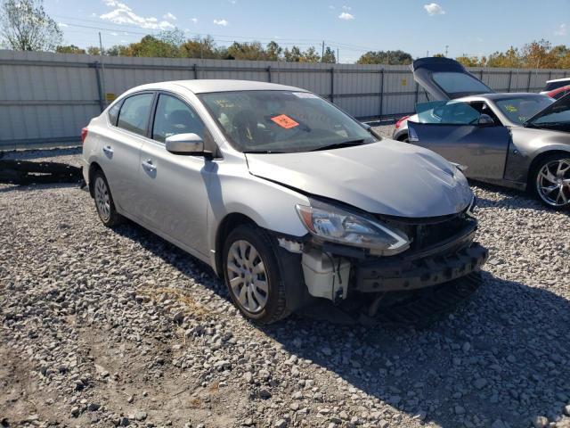 3N1AB7AP1KY223842 - 2019 NISSAN SENTRA S SILVER photo 4