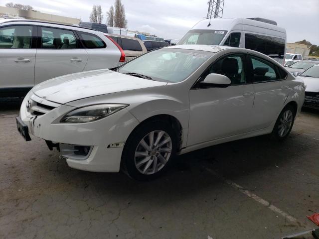 1YVHZ8CH4B5M26959 - 2011 MAZDA 6 I WHITE photo 1