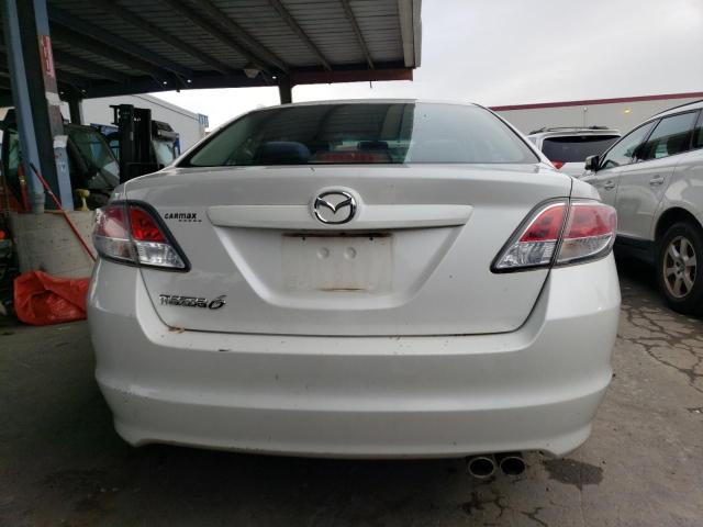 1YVHZ8CH4B5M26959 - 2011 MAZDA 6 I WHITE photo 6