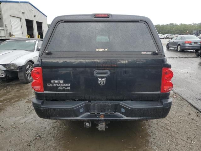 1D7RW3GPXBS503512 - 2011 DODGE DAKOTA SLT BLACK photo 6