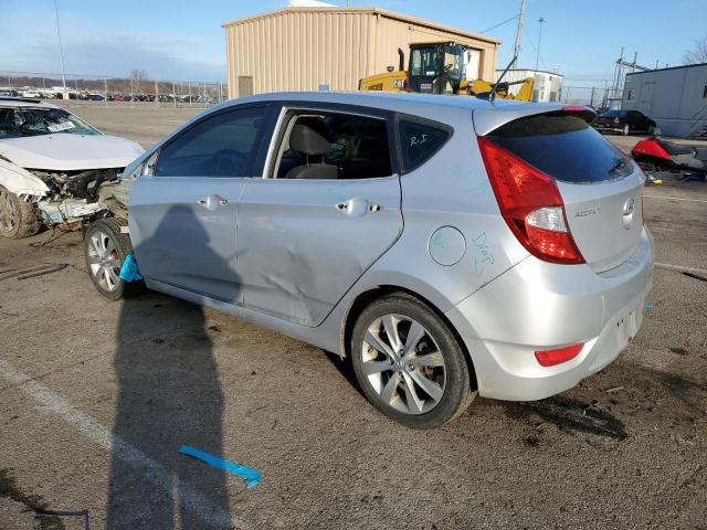 KMHCU5AE7DU106500 - 2013 HYUNDAI ACCENT GLS SILVER photo 2