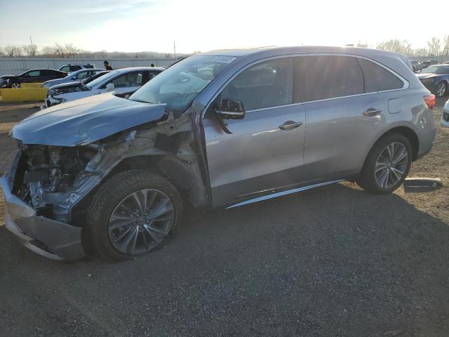 5FRYD4H50HB000686 - 2017 ACURA MDX TECHNOLOGY SILVER photo 1