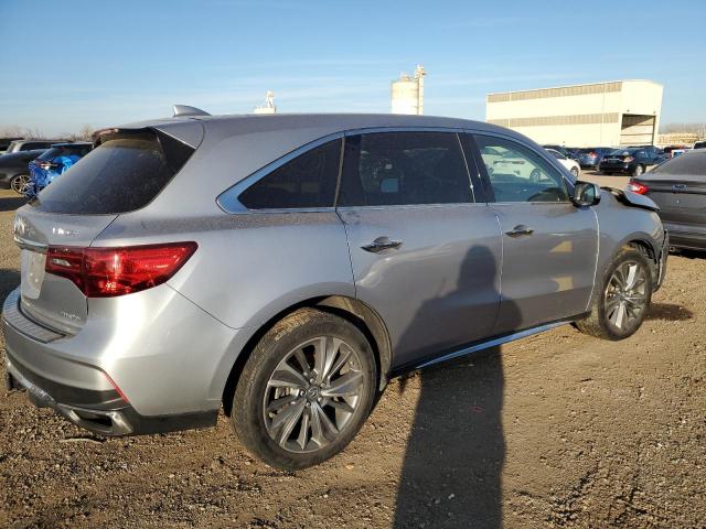 5FRYD4H50HB000686 - 2017 ACURA MDX TECHNOLOGY SILVER photo 3
