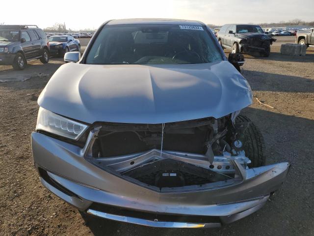 5FRYD4H50HB000686 - 2017 ACURA MDX TECHNOLOGY SILVER photo 5