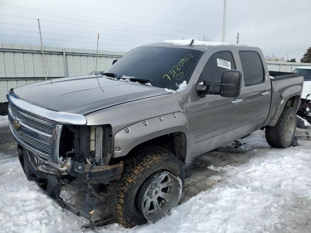 3GCEK13337G546972 - 2007 CHEVROLET SILVERADO K1500 CREW CAB TAN photo 1