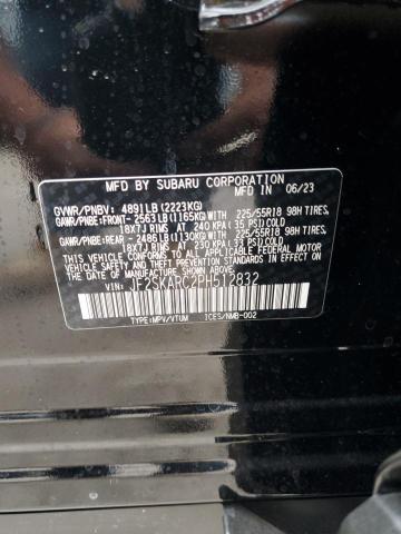 JF2SKARC2PH512832 - 2023 SUBARU FORESTER TOURING 黑色 照片 13