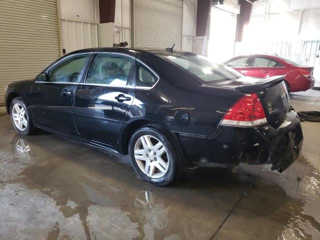 2G1WG5E35D1226284 - 2013 CHEVROLET IMPALA LT BLACK photo 2