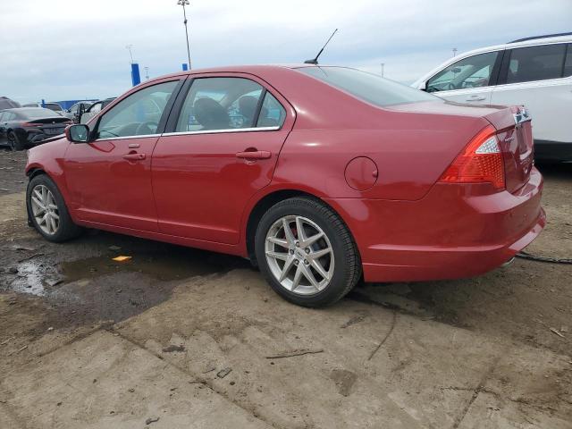 3FAHP0JG4AR197966 - 2010 FORD FUSION SEL RED photo 2