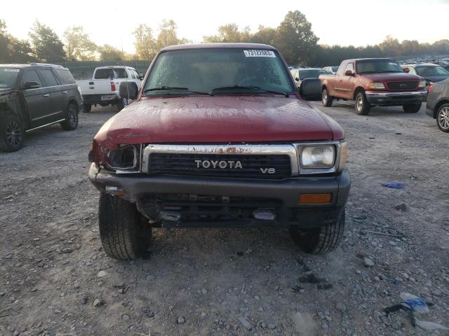 JT3VN39W4L0013214 - 1990 TOYOTA 4RUNNER VN39 SR5 RED photo 5